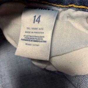 A pair of old navy jeans